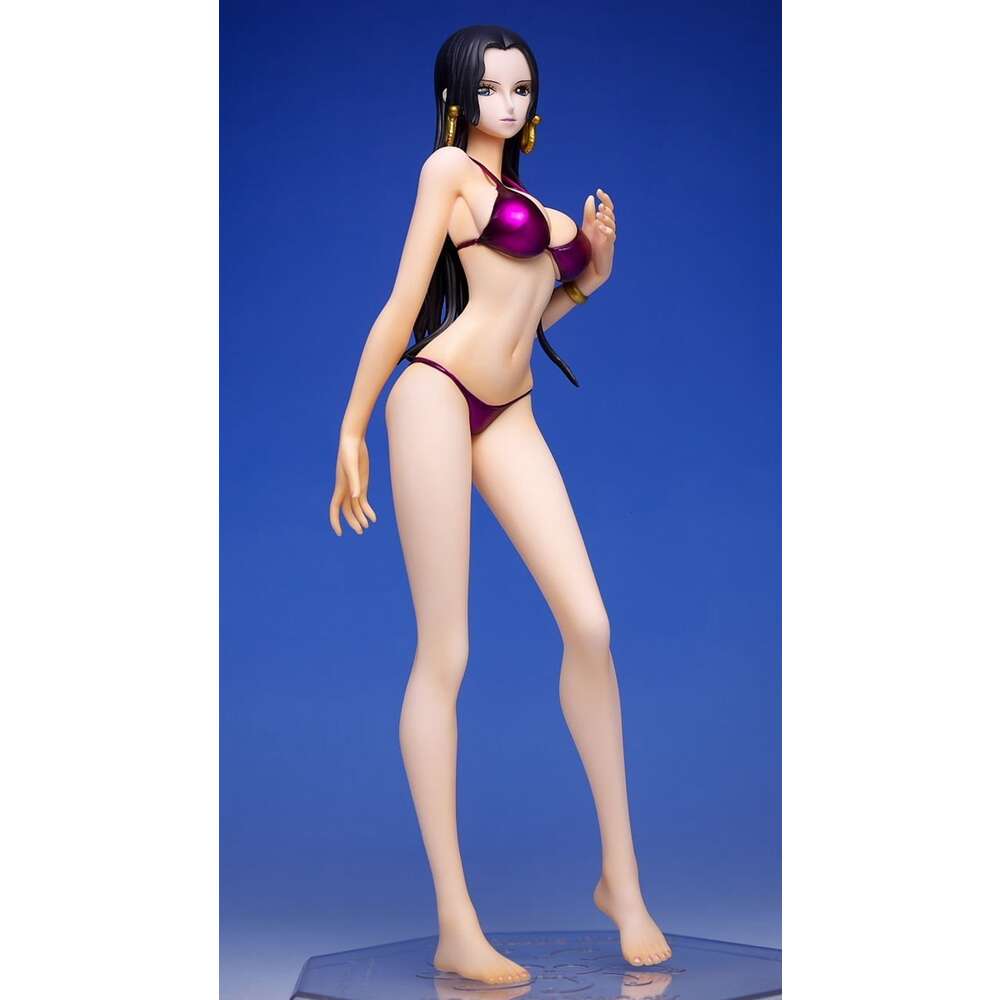 Mascot Costumes 33cm One Piece Anime Figure Boa Han Swimsuit Bikini Sexy Girls Action Figure Pvc Collection Model Doll Ornaments Toys Gift