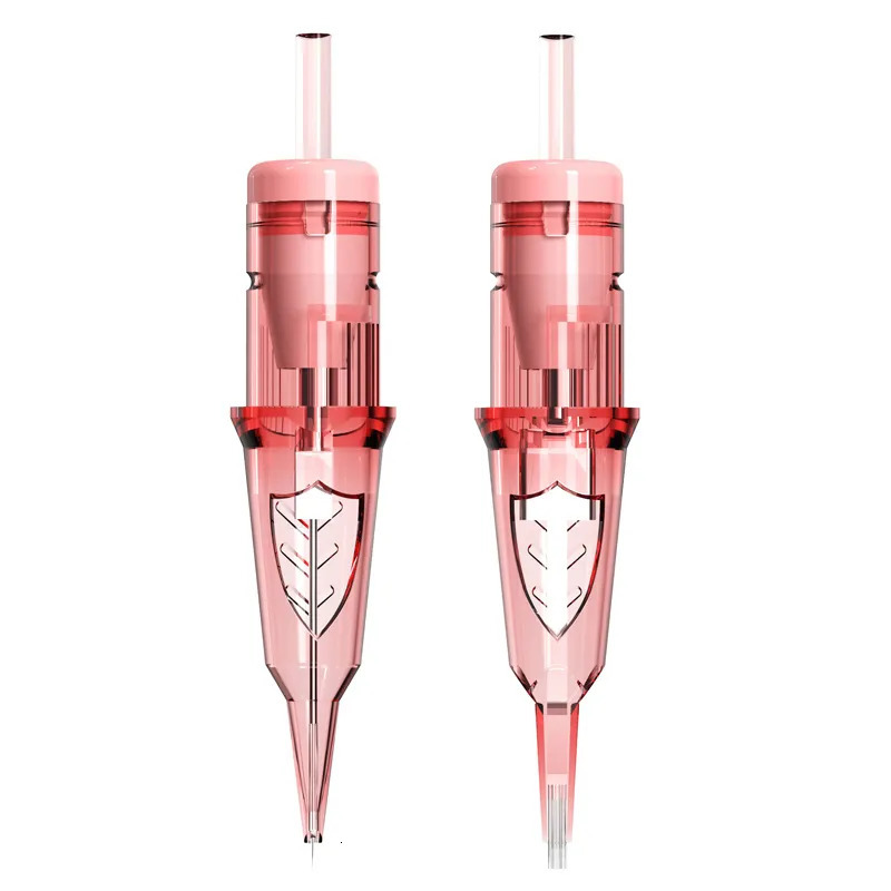 Tattoo Needles Quality Pink VIPER PMU Super Sharp Durable 20pcs/Box Tattoo Makeup Cartridge Needle Micropigmentation Permanent Makeup Eye 231012