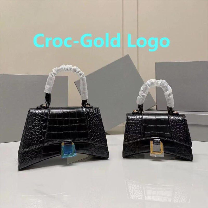 Classic Hourglass Tote Bags Designer Shoulder Bag for Women Crossbody Bags Fashion Woman Cross Body Bag Luxury Totes Purse Buckle Crocodile Leather Woman Handbag