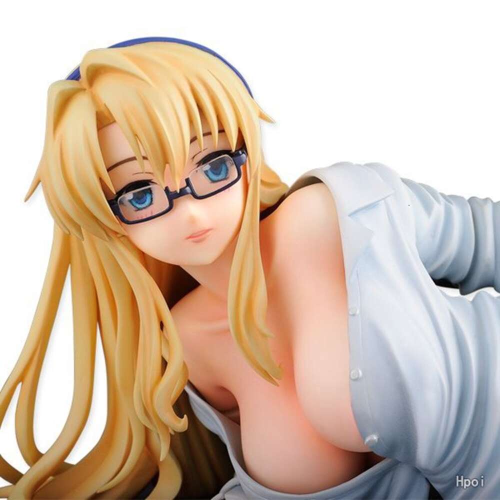 Mascot Costumes 41cm Anime Figure Elizabeth Lying Sexy Removable White Shirt Black Fishnet Socks Model Dolls Toy Gift Collect Box Ornaments Pvc