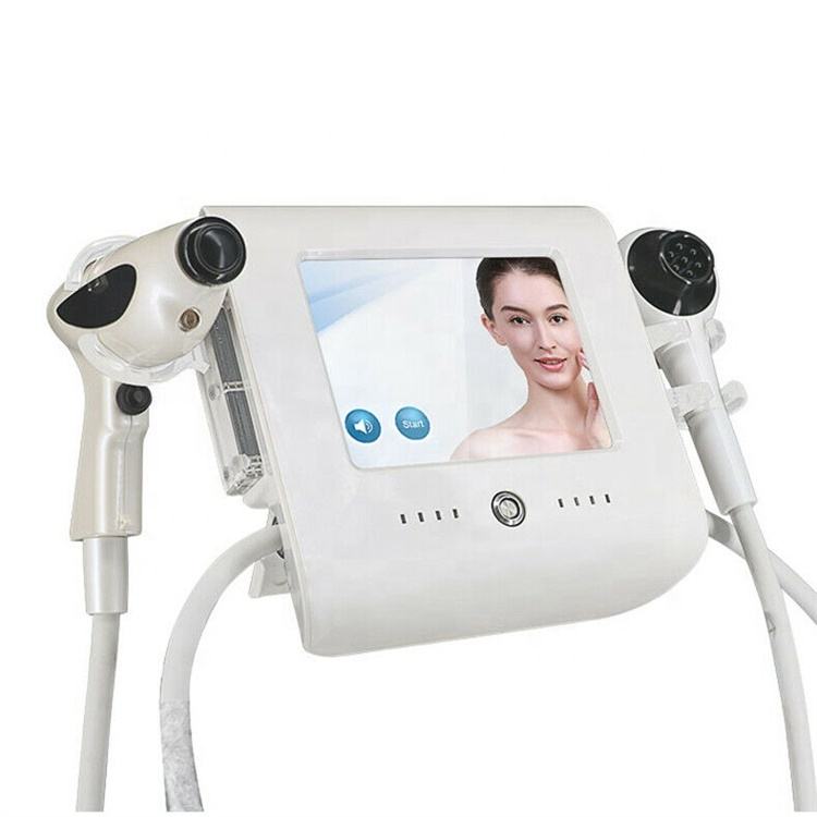 Multifunctional Radio Frequency Thermal Face Wrinkle Reduction Eye Bag Removal Whitening Machine with Cooling Vacuum for Skin Firming Collagen Restora