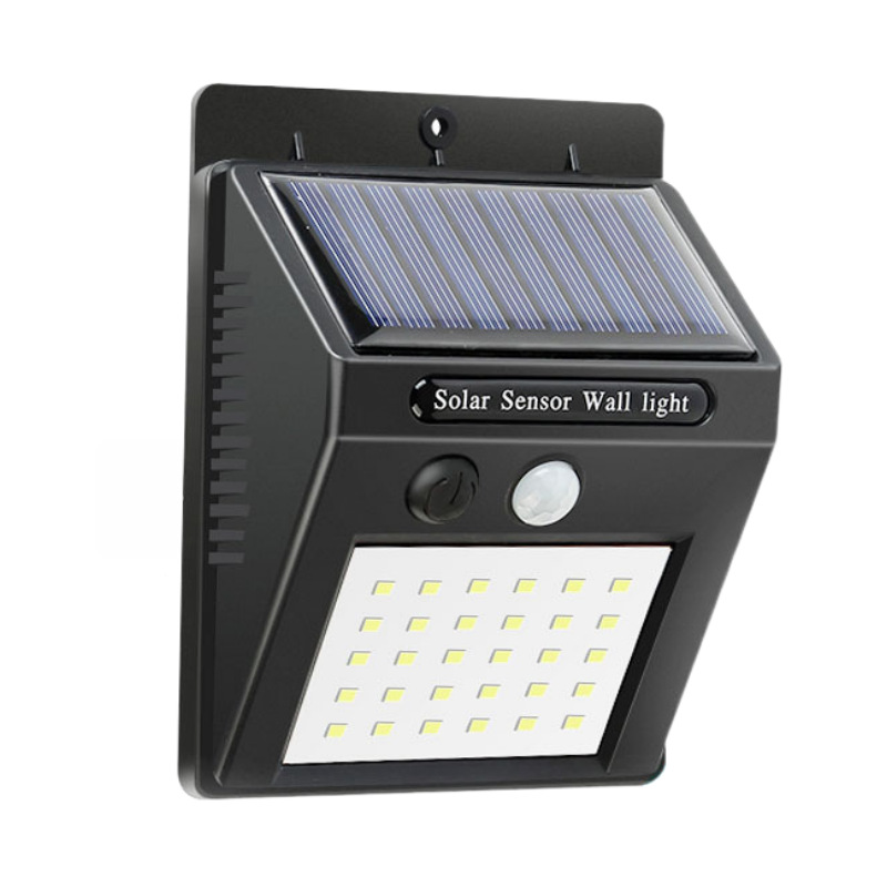 LED outdoor solar sensor wall light, perfect for garden passage decoration, holiday outdoor lighting, courtyard decoration, etc!