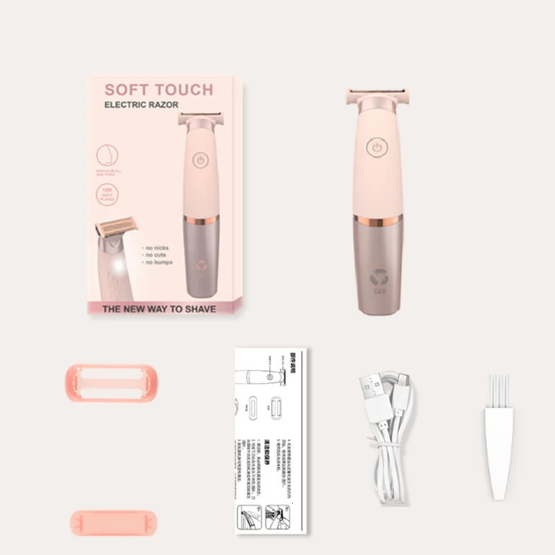 Epilator Women Painless Epilator Rechargeable Body Hair Removal Machine Electric Shaving Private Part Bikini Armpit Depilation 231013