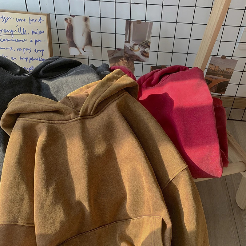 Men's Hoodies Sweatshirts Extfine Vintage Acid Washed Men Oversized Streetwear Man Casual Hooded Pullovers 2023 Harajuku Male Clothing 231013