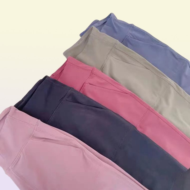 19073 yoga leggings push up yoga pants sport women fitness tights with pocket high waist leggins jogger drop yogaworld9872535