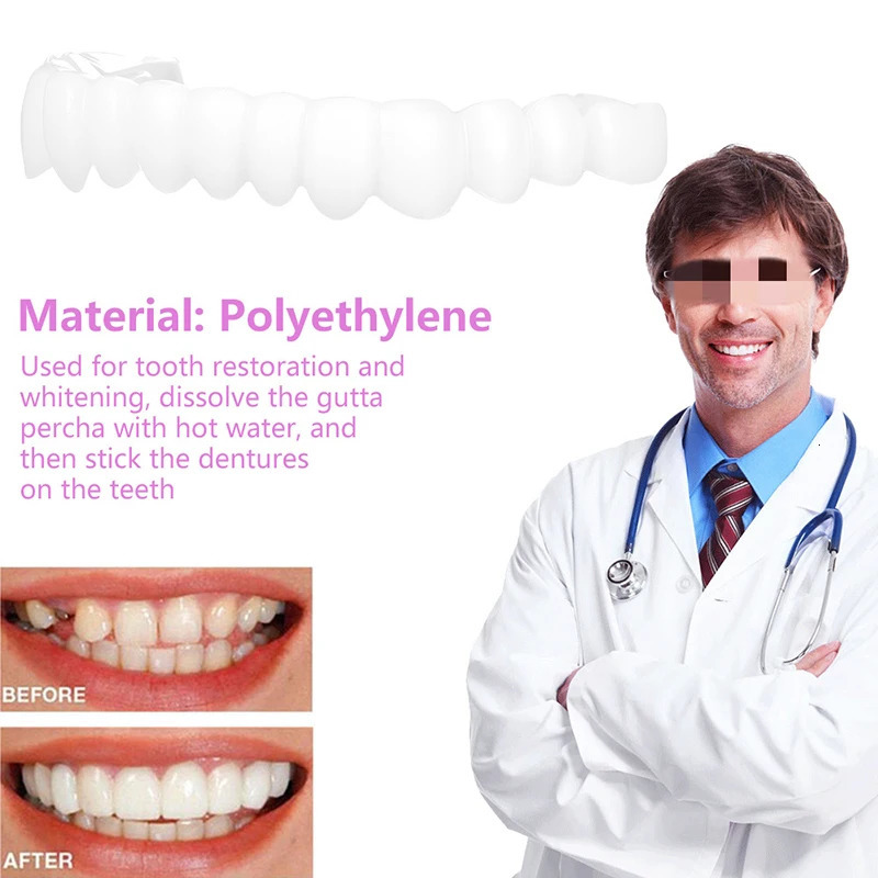 Other Oral Hygiene False Dental Braces Tooth Cover Simulation Chewing Braces Dental Beauty Correction Shaping Universal Dental Defect Repair Braces 23