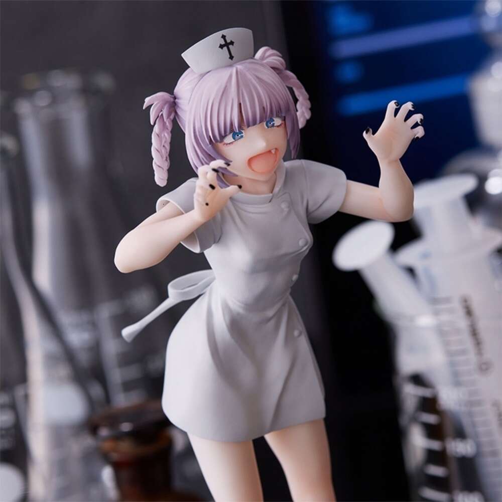 Mascot Costumes 20cm Call of the Night Anime Figures Nanakusa Nazuna Vampire Nurse Sexy Action Figure Collection Model Doll Ornaments Toys Gift
