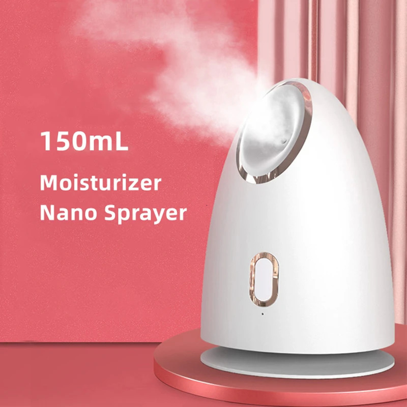 Steamer 150mL Large Steamer Nano Sprayer Face r Skin Care Humidifier Nano Sprayer Face Spa Nebulizer 231012