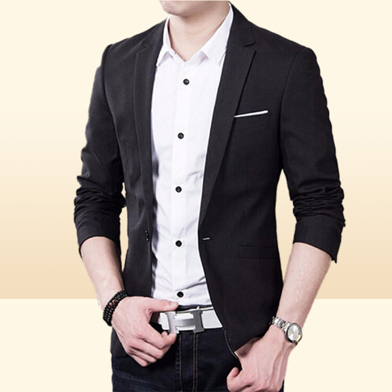 Autumn Clothes Men Suit Jacket Casaco Terno Masculino Blazer Cardigan Jaqueta Wedding Suits Jackets