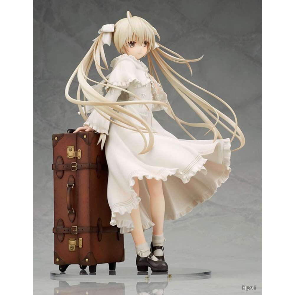 Mascot Costumes 24cm Anime Cute Figure Kasugano Sora Where We Are Least Alone White Dress Standding Pose Model Dolls Toy Gift Boxed Collect Pvc