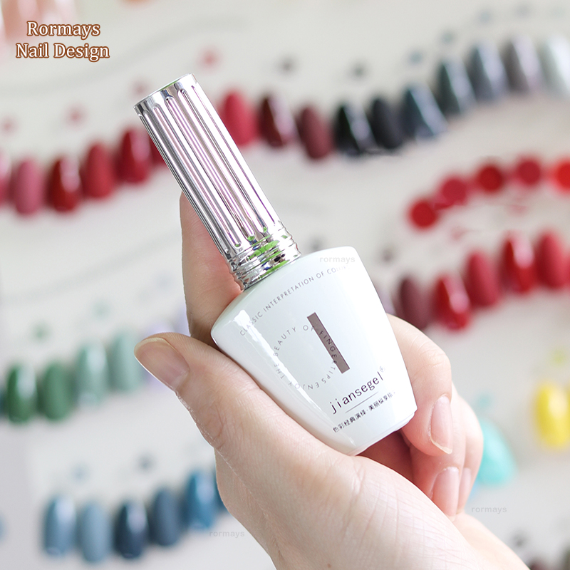 Rormays Fashion Autumn Winter New 68 Color gel Polishing Set Shiny Nail gel Lasting Varnish gel UV LED Soaking Primer Finish Nail Design Factory Whole