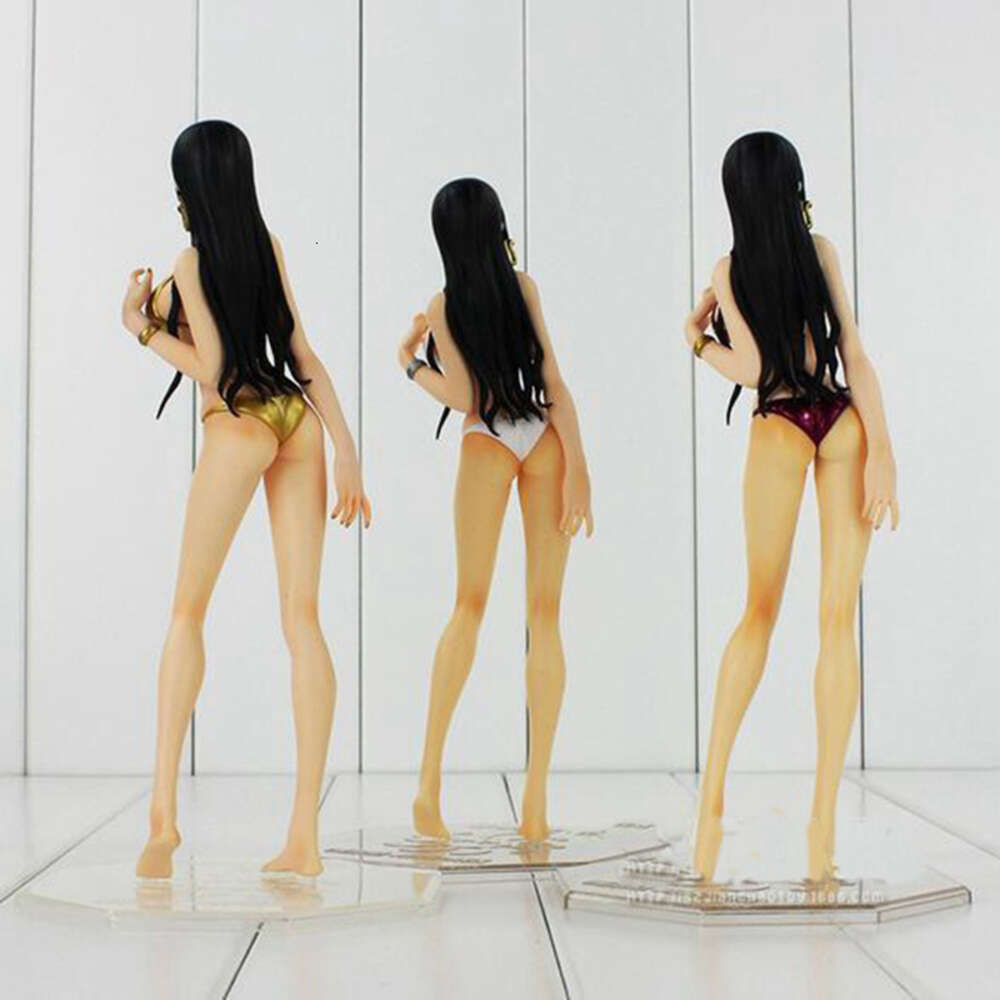 Mascot Costumes 33cm One Piece Anime Figure Boa Han Swimsuit Bikini Sexy Girls Action Figure Pvc Collection Model Doll Ornaments Toys Gift