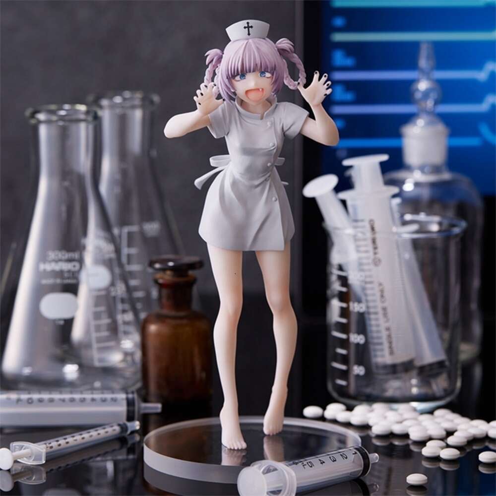 Mascot Costumes 20cm Call of the Night Anime Figures Nanakusa Nazuna Vampire Nurse Sexy Action Figure Collection Model Doll Ornaments Toys Gift