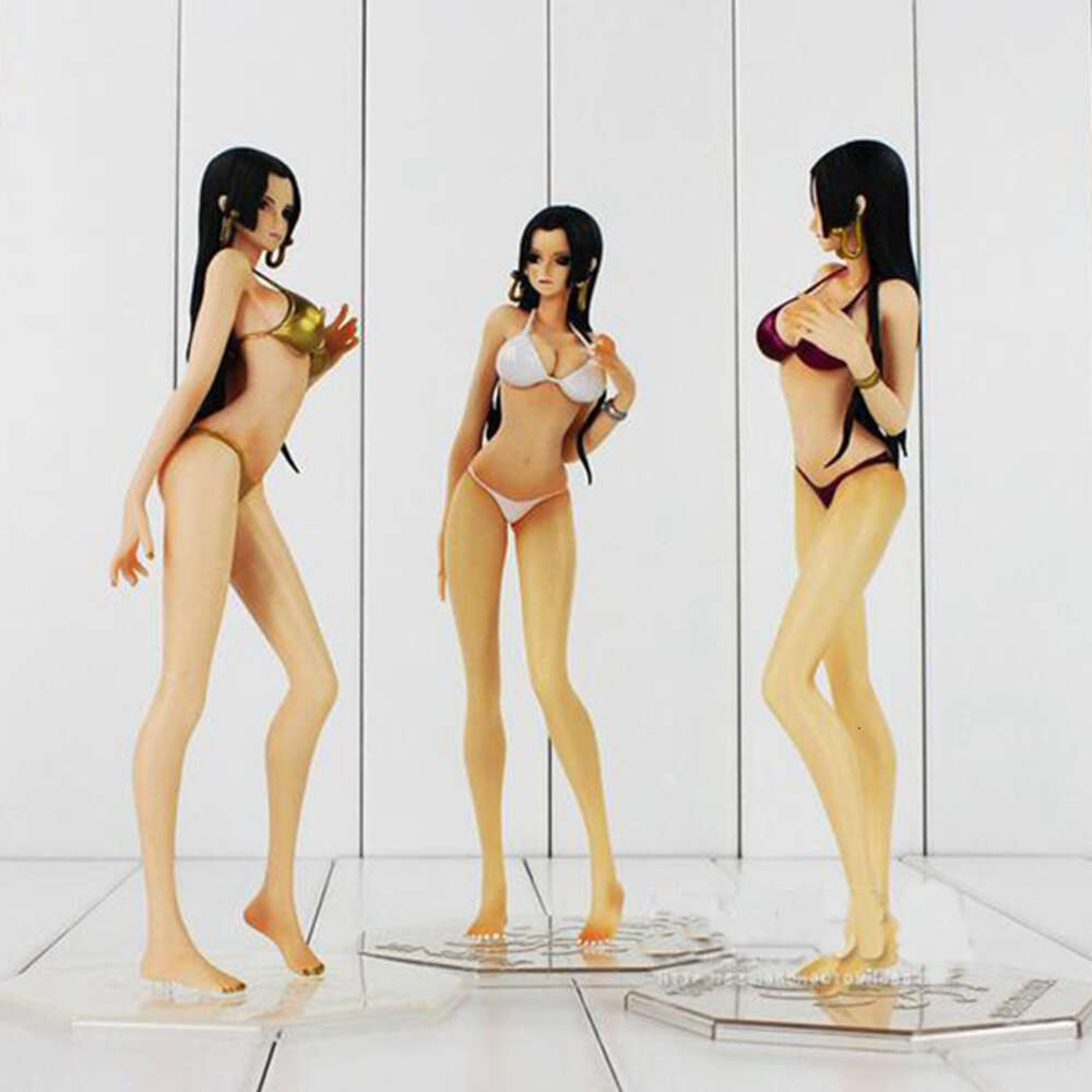 Mascot Costumes 33cm One Piece Anime Figure Boa Han Swimsuit Bikini Sexy Girls Action Figure Pvc Collection Model Doll Ornaments Toys Gift