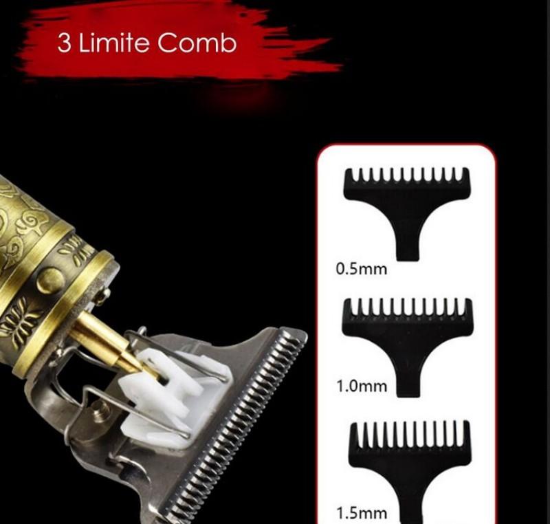 Closecutting Digital Hair Trimmer Rechargeable Electric Clipper Barbershop Cordless Tblade Baldheaded Outliner Men Maszynka Do Wlosow ZZ