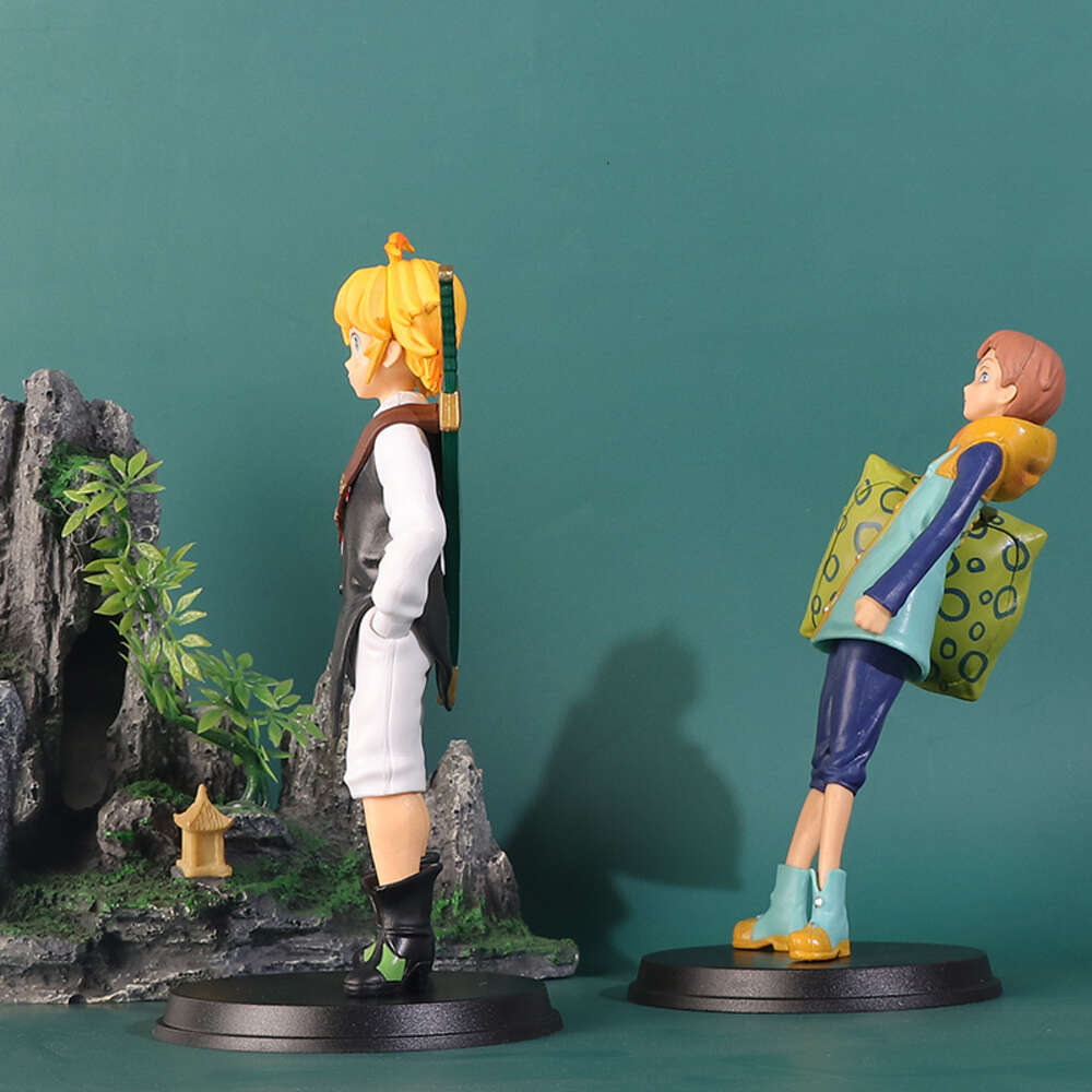 Mascot Costumes 18cm the Seven Deadly Sins Dragon's Judgement Anime Figure Meliodas Harlequin Action Figure Ornaments Collection Model Toys Gift