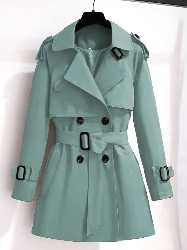 Women's Jackets Black Trench Coat for Women 2023 Fashion Korean Style Clothes Vintage Female Elegant Oversized 231012
