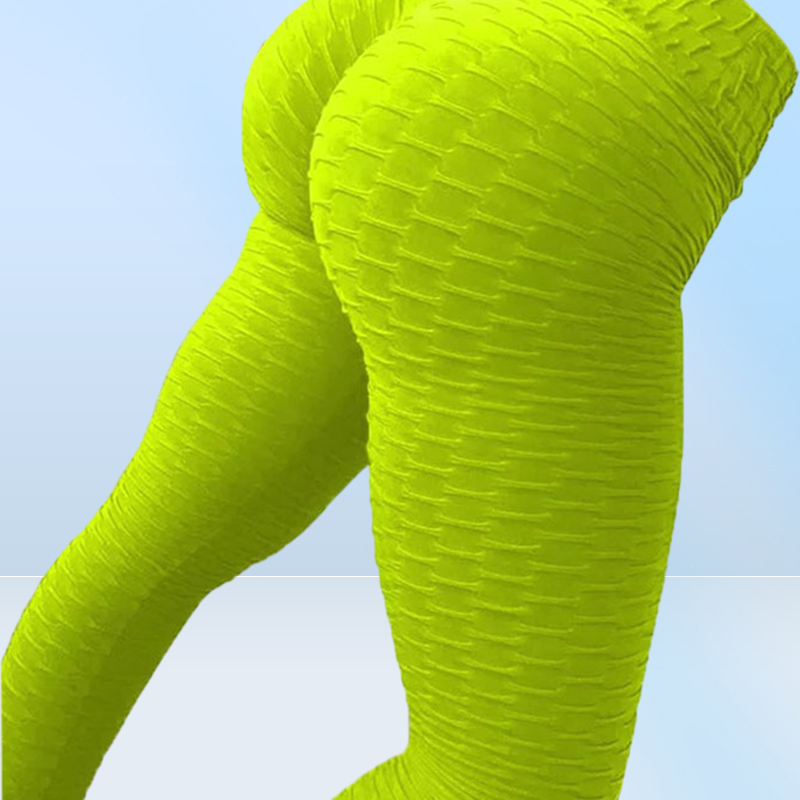 Sexy Skinny Sport Yoga Pants Tight High Waist Gym BuScrunch Leggings Women Pink Running Sport wear Athletic Fitness Clothing