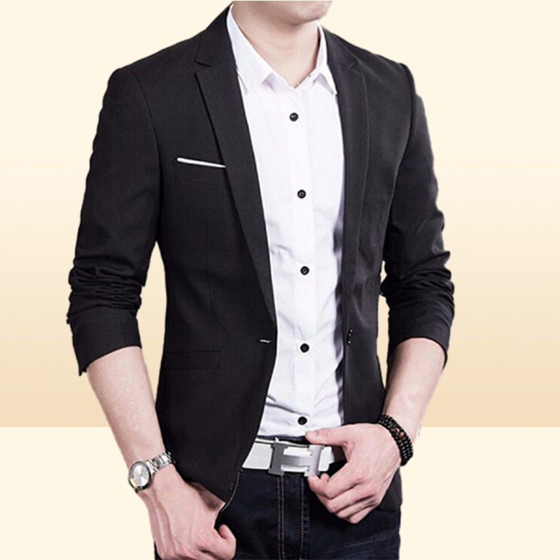 Autumn Clothes Men Suit Jacket Casaco Terno Masculino Blazer Cardigan Jaqueta Wedding Suits Jackets