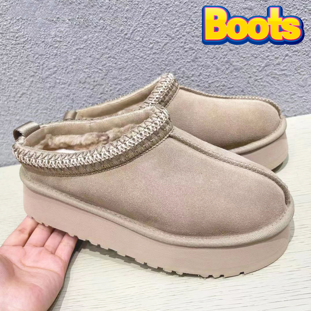 Women Boots australia mens Tasman designer Platform Slippers Tazz Suede Shearling chestnut womens slides Tazzette Classic mini basic goldencoast clogs Booties
