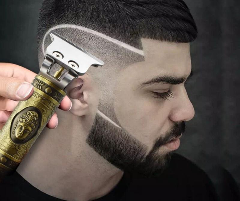Closecutting Digital Hair Trimmer Rechargeable Electric Clipper Barbershop Cordless Tblade Baldheaded Outliner Men Maszynka Do Wlosow ZZ
