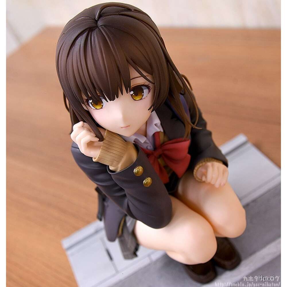 Mascot Costumes 16cm I Shaved Then I Brought A High School Girl Home Anime Figure Kawaii Sayu Action Figure Pvc Collection Model Doll Toys Gifts