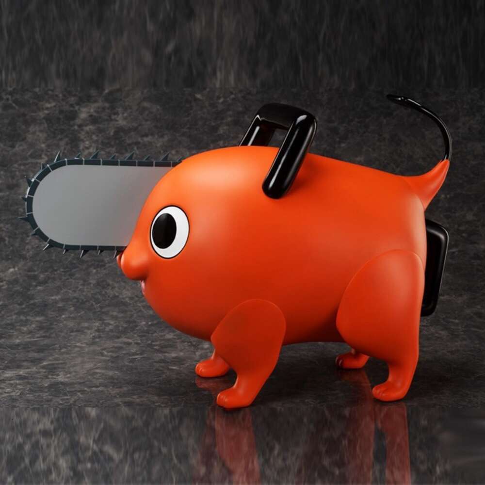 Mascot Costumes 10cm Chainsaw Man Anime Figure Pochita Band Saw Kawaii Doll Dog Action Figure Chainsaw Man Denji/power Figurine Adult Model Toys