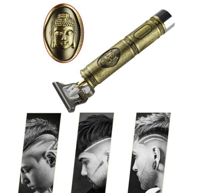 Closecutting Digital Hair Trimmer Rechargeable Electric Clipper Barbershop Cordless Tblade Baldheaded Outliner Men Maszynka Do Wlosow ZZ
