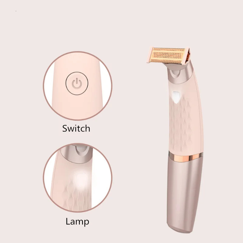 Epilator Women Painless Epilator Rechargeable Body Hair Removal Machine Electric Shaving Private Part Bikini Armpit Depilation 231013