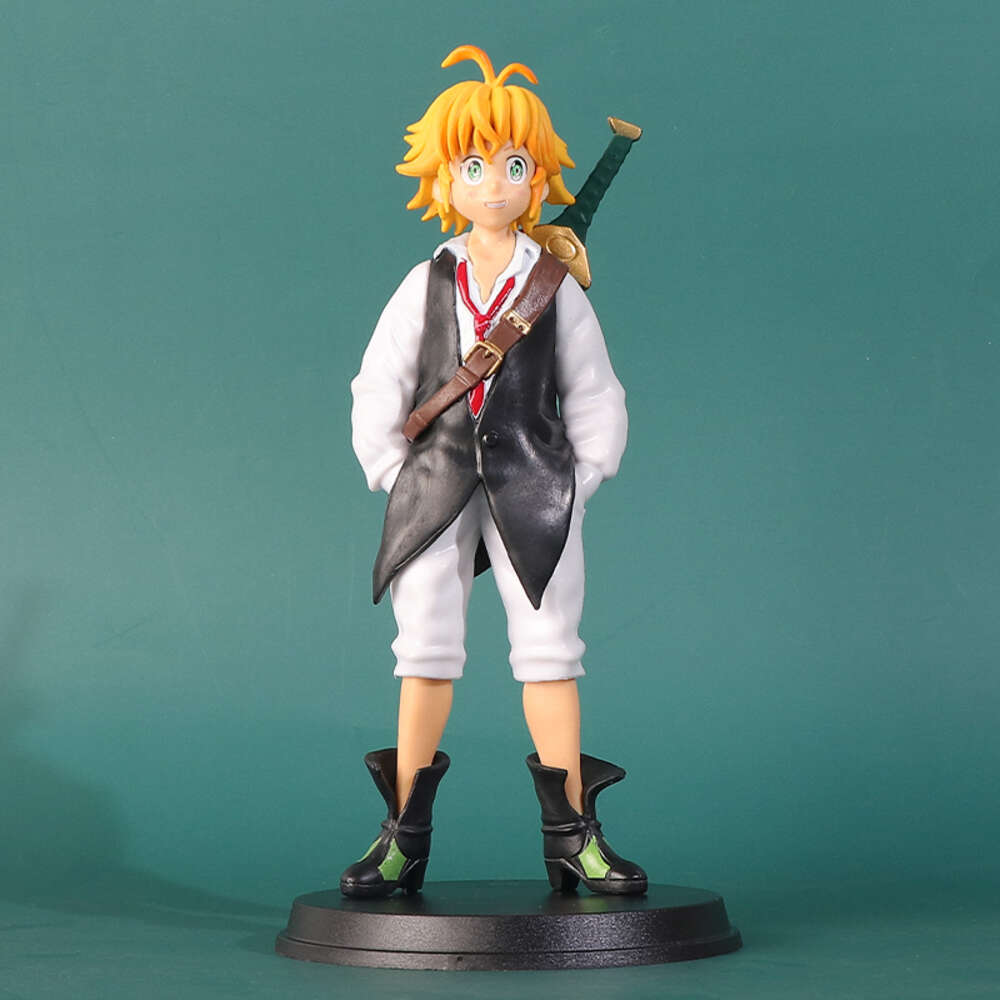 Mascot Costumes 18cm the Seven Deadly Sins Dragon's Judgement Anime Figure Meliodas Harlequin Action Figure Ornaments Collection Model Toys Gift