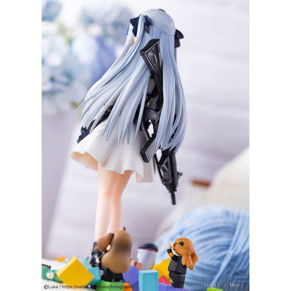 Mascot Costumes 21cm Girls Frontline Anime Figure Hk416 Black Cat's Gift Action Figures Pvc Collection Model Doll Classic Ornaments Toys