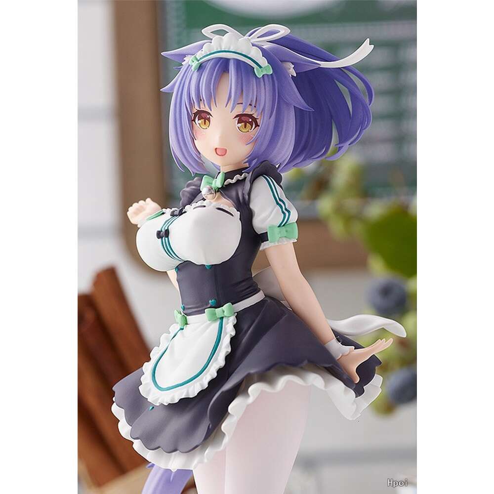 Mascot Costumes 20cm Anime Nekopara Anime Figure Chocola Vanilla Azuki Coconut Maple Cinnamon Pop Up Parade Pvc Action Figure Girl Figurine Toys