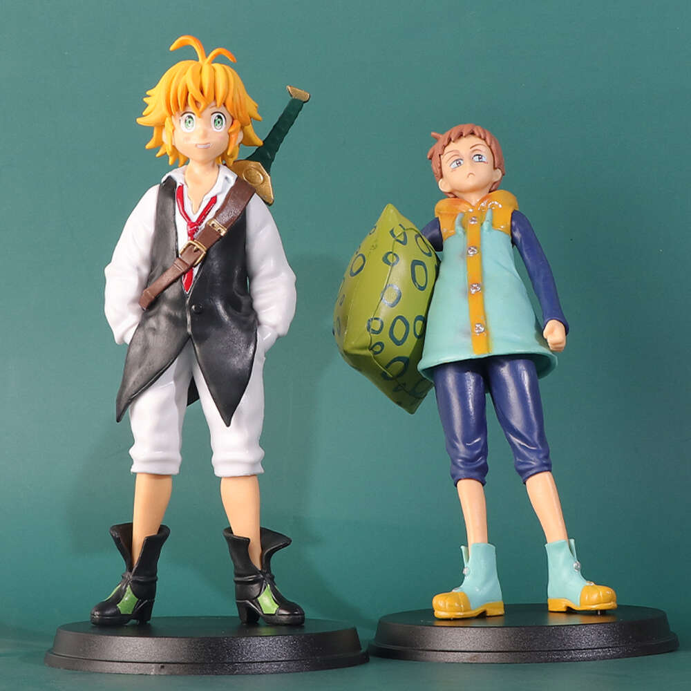 Mascot Costumes 18cm the Seven Deadly Sins Dragon's Judgement Anime Figure Meliodas Harlequin Action Figure Ornaments Collection Model Toys Gift