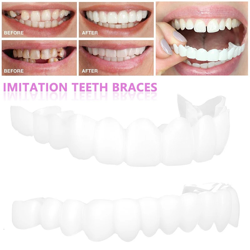 Other Oral Hygiene False Dental Braces Tooth Cover Simulation Chewing Braces Dental Beauty Correction Shaping Universal Dental Defect Repair Braces 23