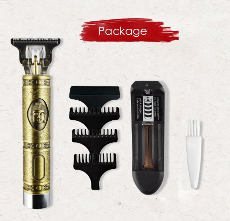 Closecutting Digital Hair Trimmer Rechargeable Electric Clipper Barbershop Cordless Tblade Baldheaded Outliner Men Maszynka Do Wlosow ZZ
