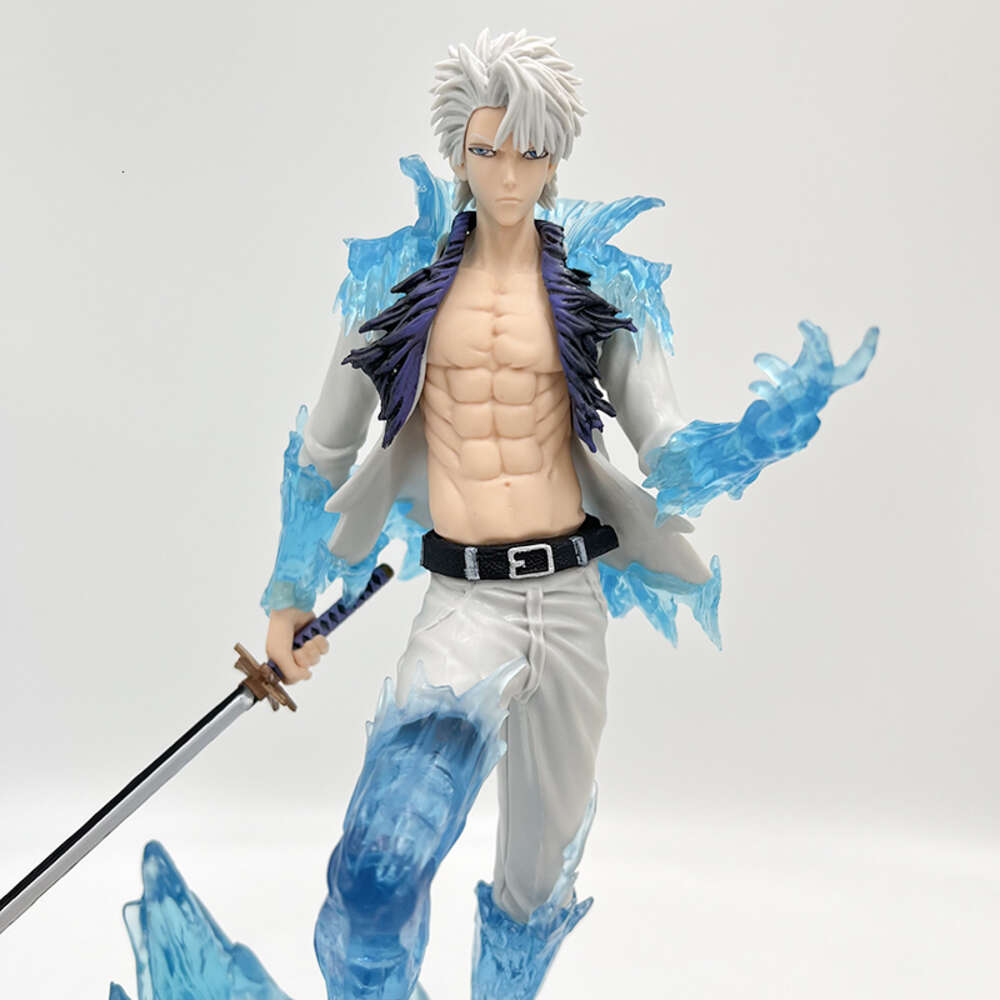Finger Toys 30cm Bleach Toshiro Hitsugaya Anime Figure #1199 Hitsugaya Toushirou Action Figure #991 Ichigo Kurosaki Figurine Model Doll Toys