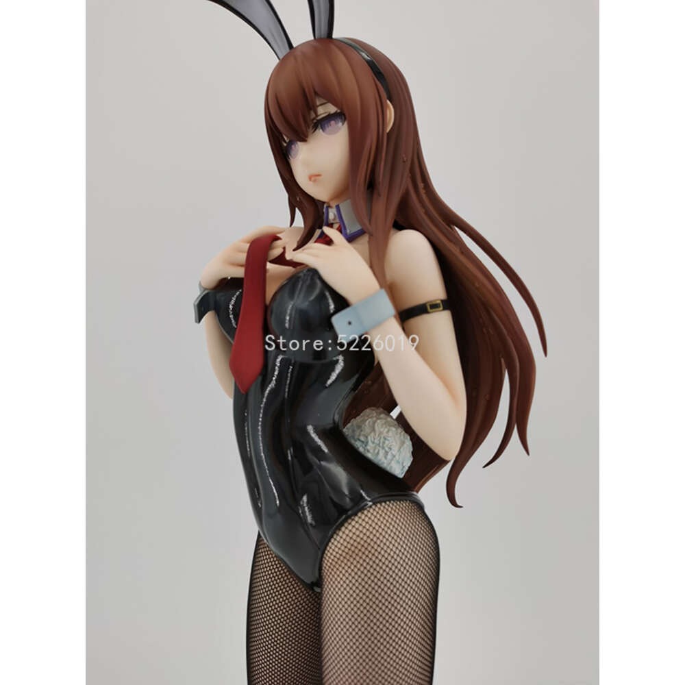 Finger Toys 41cm Freeing B-style Steins Gate Anime Figure Kurisu Makise Action Figure Kurisu Makise Bunny Girls Adult Figurine Doll Model