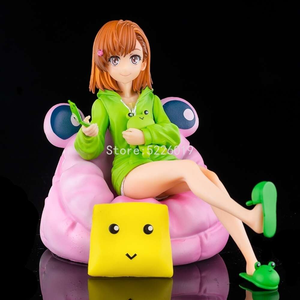 Finger Toys A Certain Magical Index Anime Figure Mikoto Misaka Action Figure A Certain Scientific Railgun Misaka Mikoto Figurine Model Doll