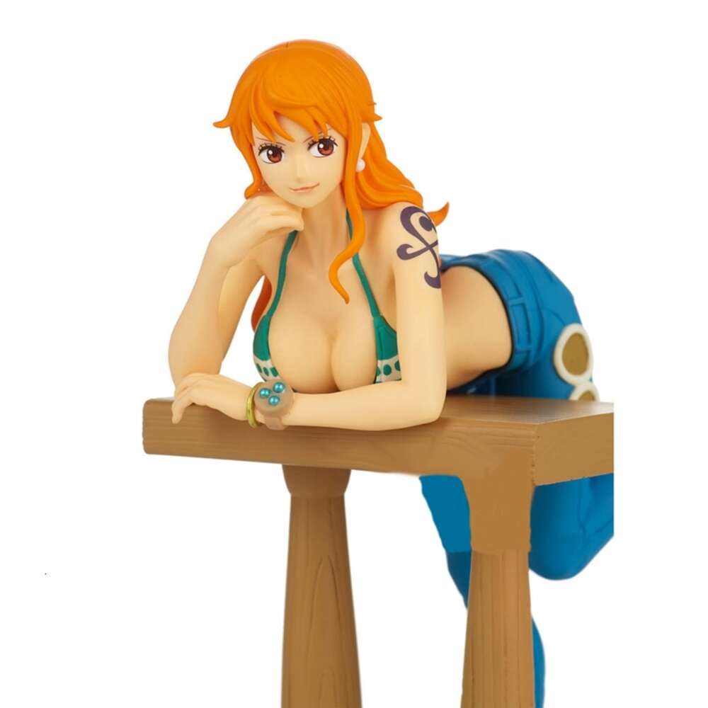 Mascot Costumes 17cm Anime Peripherals One Piece Anime Figures Sexy Nami Action Figure Pvc Adults Collection Model Doll Ornaments Toys Box Gifts