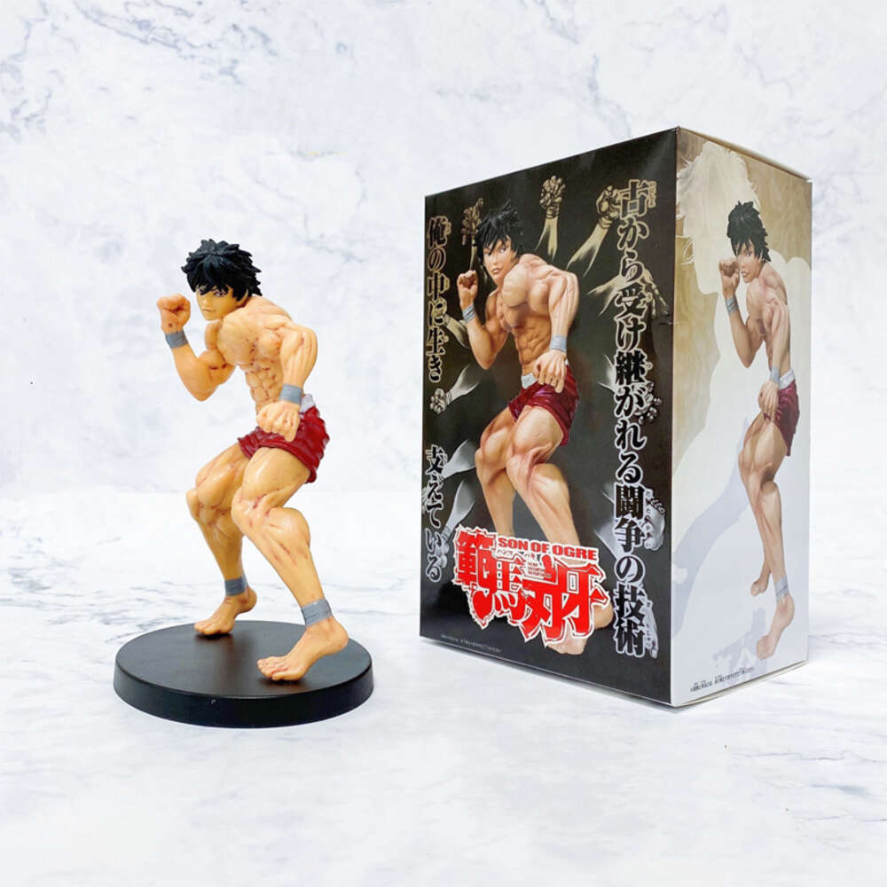 Finger Toys 15cm Baki Hanma Anime Figure Baki the Grappler Action Figure Biscuit Oriba/kaoru Hanayama Figure Collection Model Doll Toys