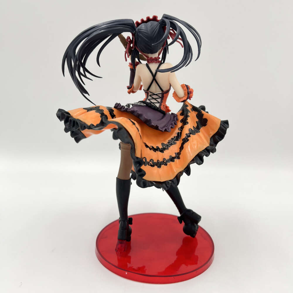 Finger Toys 23cm Alter Date A Live Anime Girl Figure Mayuri Judgment Kurumi Tokisaki Action Figure Adult Collectible Model Doll Toys Gifts