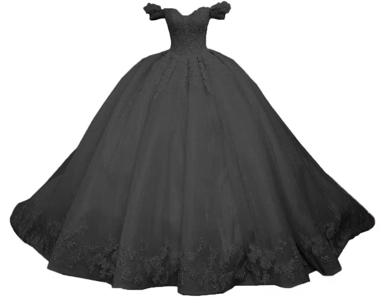 Puffy Quinceanera Dresses Princess Sweetheart Off Shoulder Crystal Ball Gown with Tulle Lace-up Plus Size Sweet 15 16 Long Prom Party Birthday Vestido
