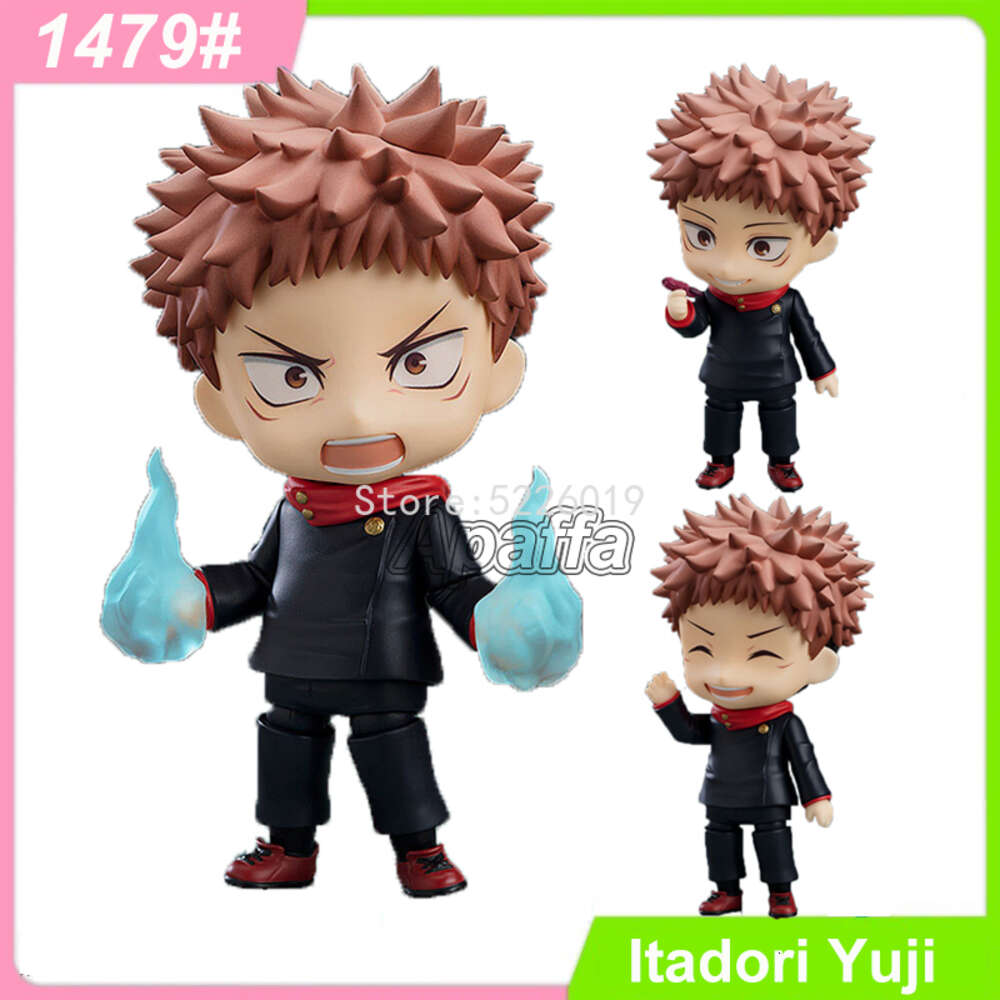 Finger Toys 1479# Anime Jujutsu Kaisen Figure Itadori Yuji Action Figure Jujutsu Kaisen 1506# Fushiguro Megumi Figurine Model Doll Toys Gift