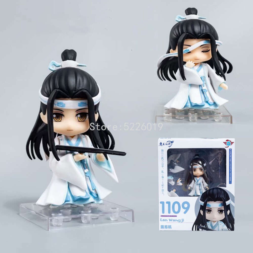 Finger Toys Mo Dao Zu Shi Anime Figure 1109# Lan Wangji Figure 1068# 1229# Wei Wuxian Action Figure Yi Ling Lao Zu Figurine Model Doll Toys