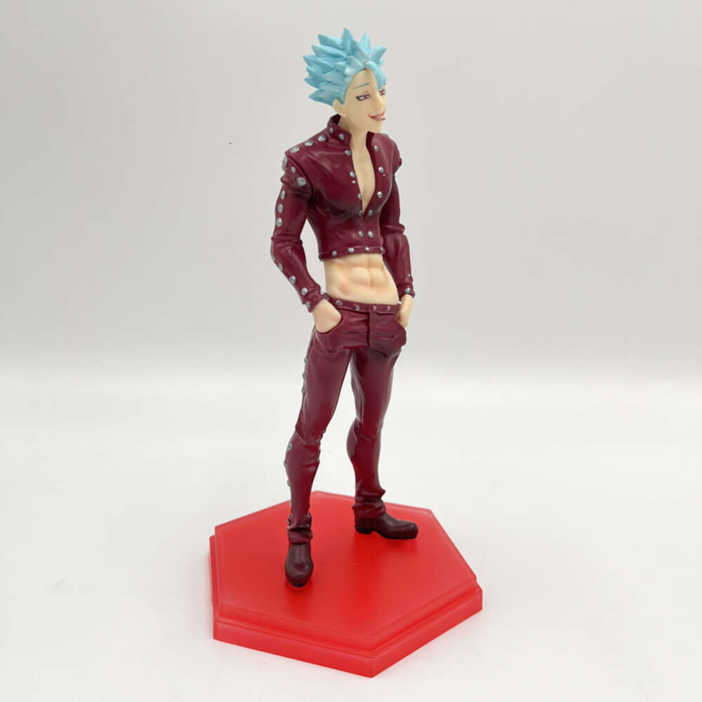 Finger Toys 21cm the Seven Deadly Sins Ban Anime Figure Pop Up Parade Dragon's Judgement Meliodas Action Figure Adult Collectible Model Toys