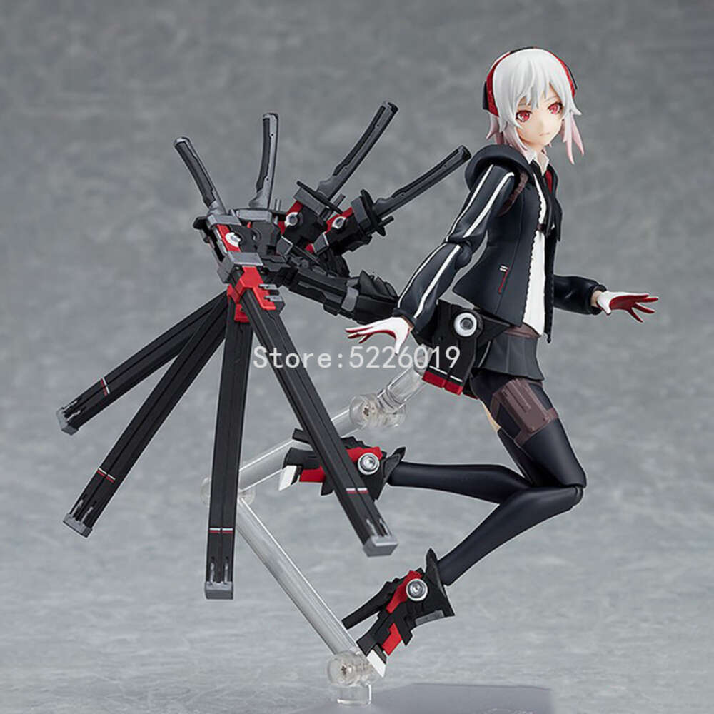 Finger Toys 15cm Heavily Armed High School Girls Anime Figure 396# Ichi Action Figure Heavily Armed 422# Shi Figurine Collection Model Doll