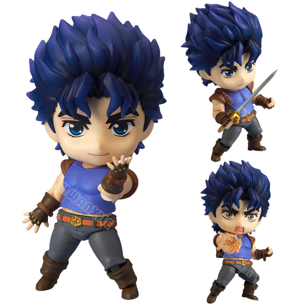 Finger Toys #1602 Jojo's Bizarre Adventure Anime Figure Jonathan Joestar Action Figure #1516 Caesar Anthonio Zeppeli Figurine Model Doll Toy