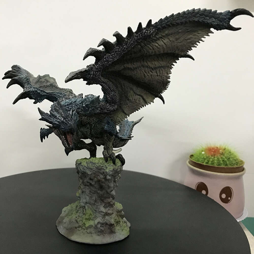Finger Toys All Series Monster Hunter Game Dragon Pvc Action Figure Toy Japan Anime Monster Hunter World Ps4 Dragon Figure Collectible Model