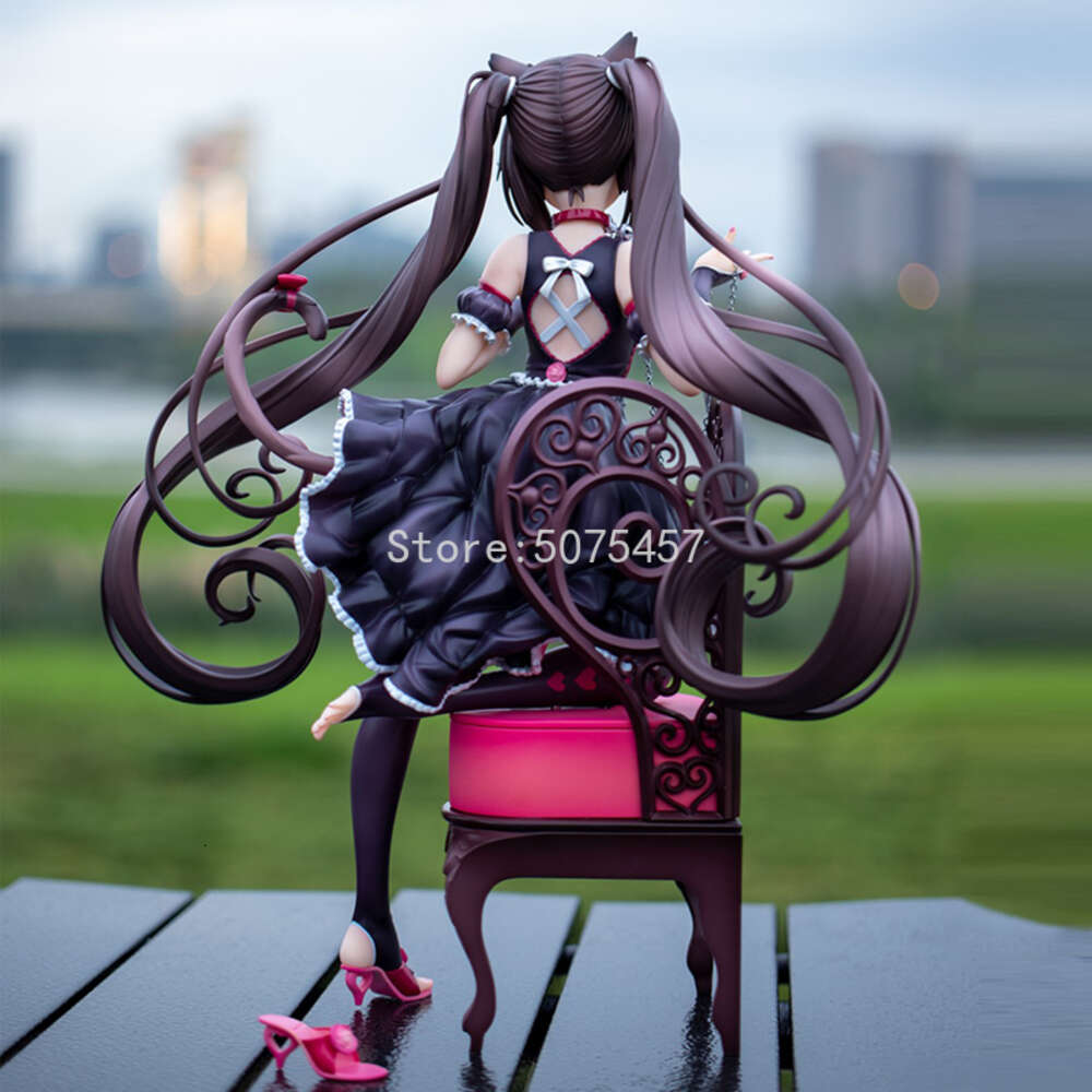 Finger Toys 24cm Nekopara Chocola & Vanilla Anime Figure Chocola/vanilla Action Figure Toy Parade Nekopara Chocola Figure Collectible Toys