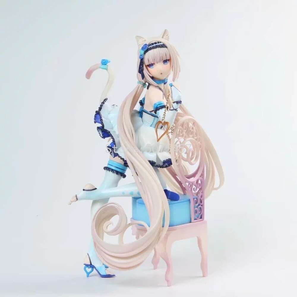 Finger Toys 24cm Nekopara Chocola & Vanilla Anime Figure Chocola/vanilla Action Figure Toy Parade Nekopara Chocola Figure Collectible Toys